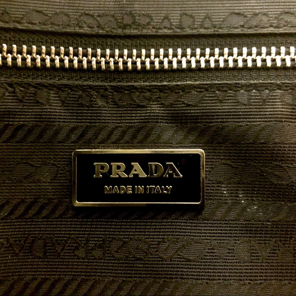 Prada Unisex Briefcase Borsa Viaggio Nero - Picture 5 of 8